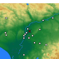 Nearby Forecast Locations - Siviglia - Carta