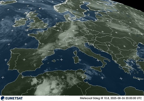 Immagine da satellite Bosnia ed Erzegovina!