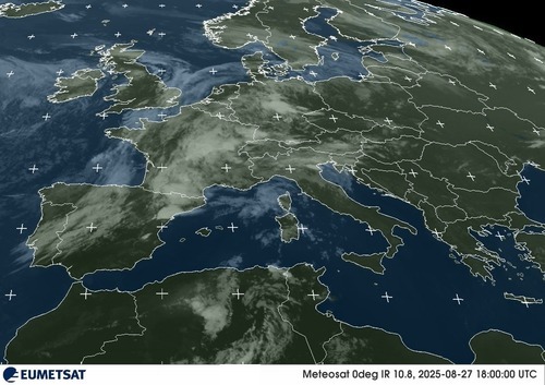 Immagine da satellite Danimarca!