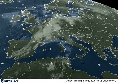 Immagine da satellite Danimarca!